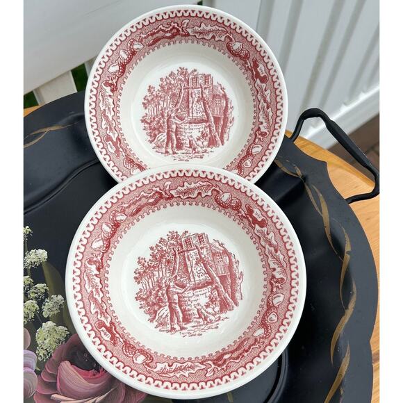 Dessert/Berry Bowl Memory Lane Pink/White Birthday Wedding Mom Gift Royal USA - Picture 3 of 7